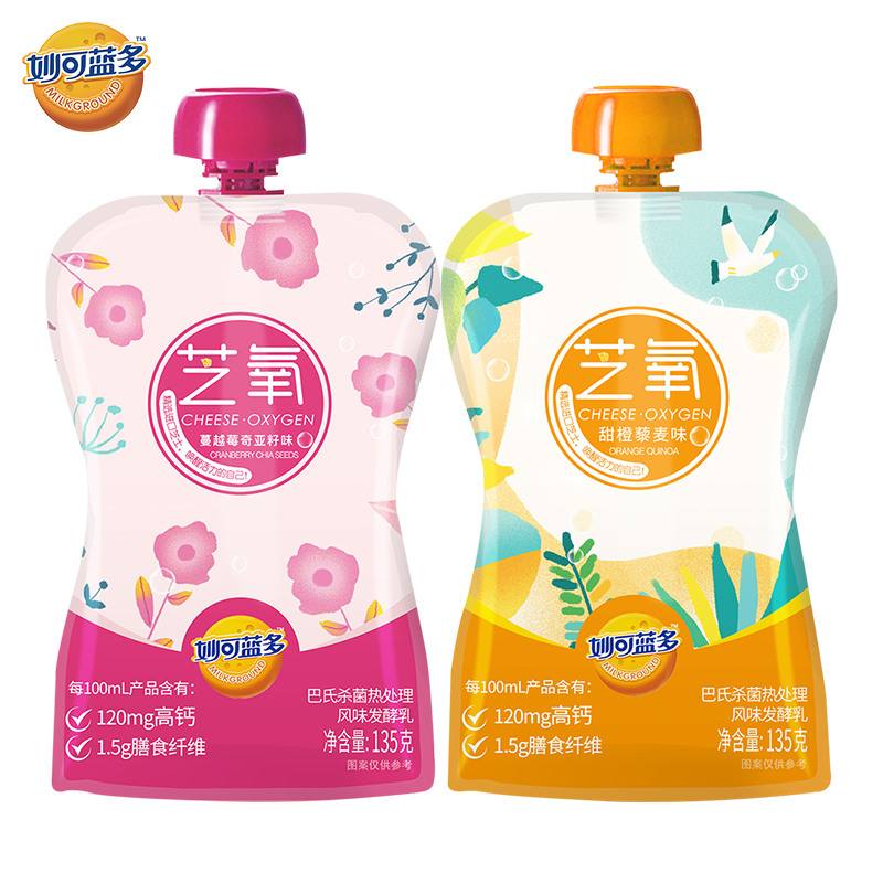 临期妙可蓝多芝氧风味发酵乳芝士酸奶