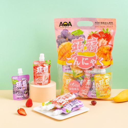 AOA蒟蒻可吸果冻