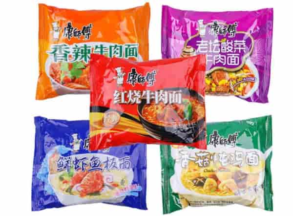 出10月-11月份康师傅经典袋方便面