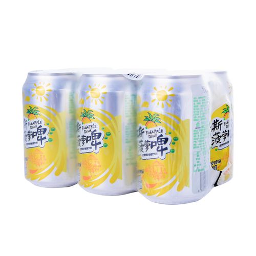 汉斯菠萝啤6000件2022年7月到期