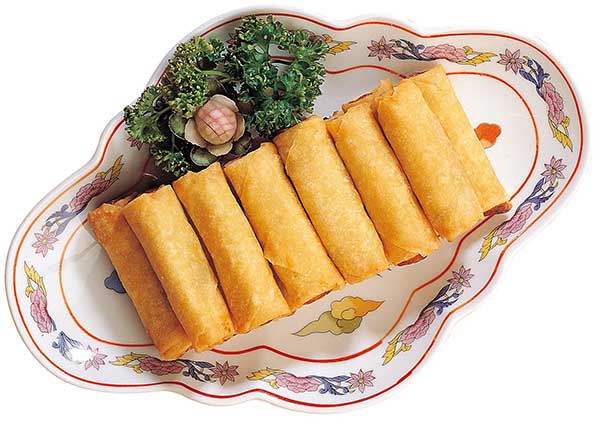 处理一批春卷
