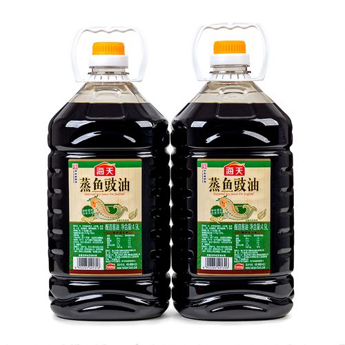 临期海天4.9L蒸鱼鼓油