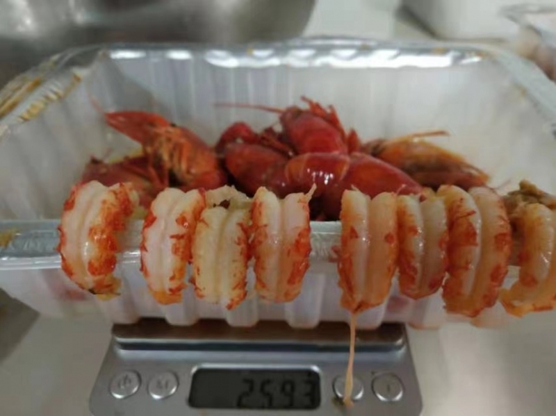 80000盒调味龙虾尾资质齐全