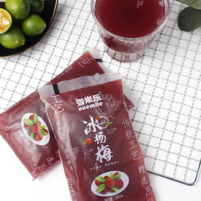 小时候的味道，雪米乐系列杨梅&青柠饮料