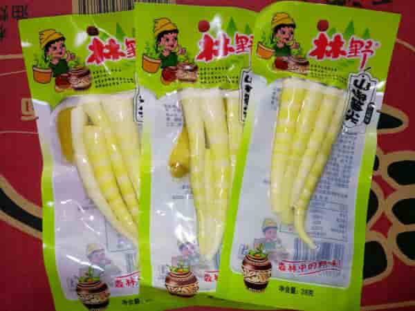 22年1月份林野花生脆笋脆嫩爽口