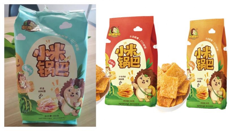 刺猬阿甘小米窝巴160G