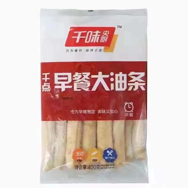 千味央厨早餐大油条400克一袋