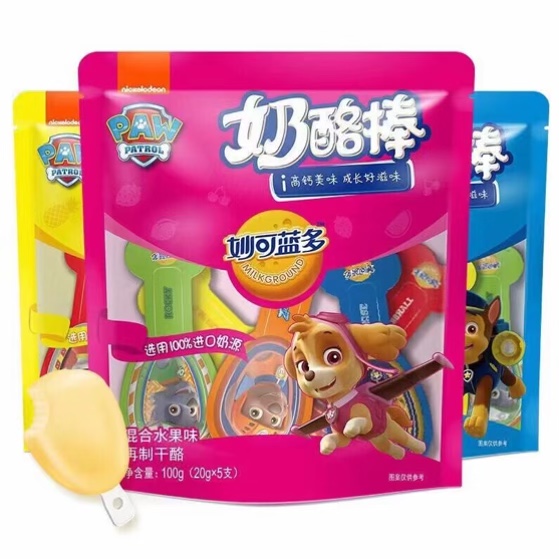 秒可蓝多奶酪糖100克，口味全
