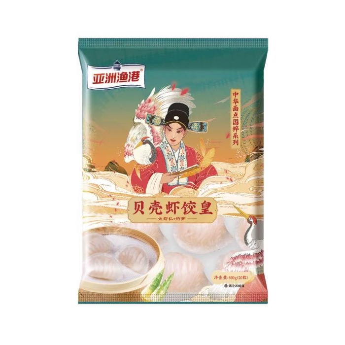 广式贝壳虾饺皇