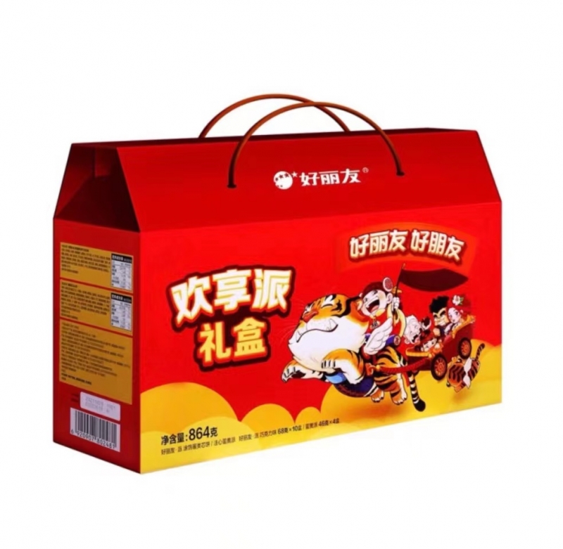 临期食品批发特价处理      好丽友欢享派礼盒