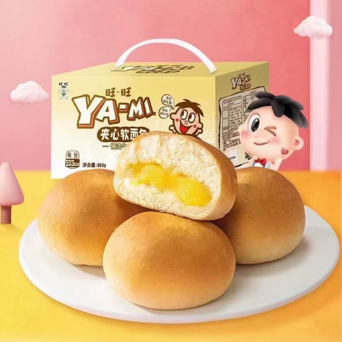十几块出旺旺夹心面包800克