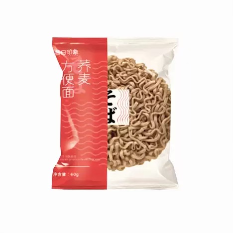 临期昔日印象荞麦方便面60g