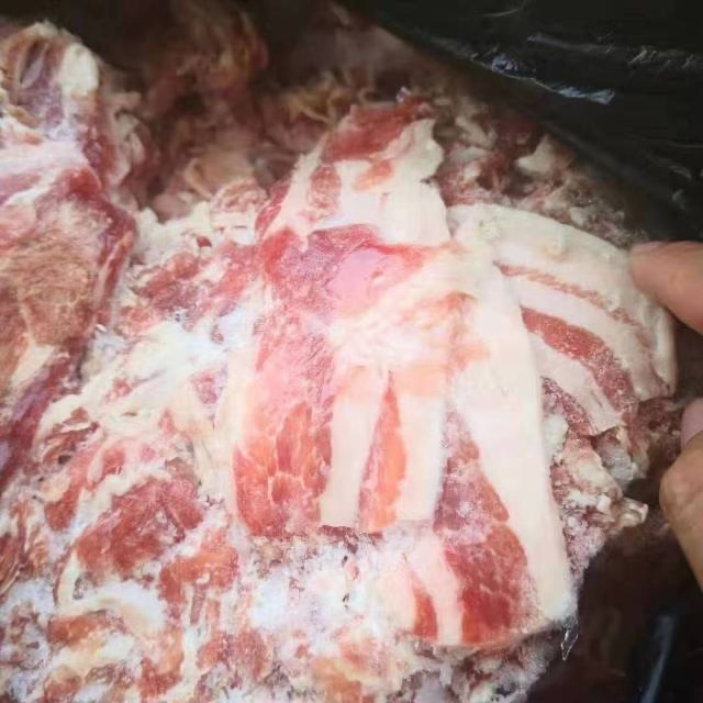 去皮猪中方五花肉片